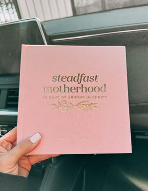 Steadfast motherhood- 60 days of abiding in Christ