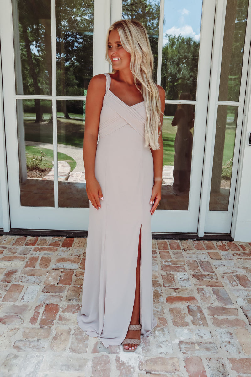 Taupe Bridesmaid Dresses Collection CK Squared Boutique Taupe Bridesmaid Dresses Collection CK Squared Boutique
