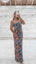 Load image into Gallery viewer, Love At First Sight Vibrant Floral Maxi Dress