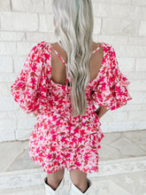 Load image into Gallery viewer, Darcy Floral Tiered Mini Dress (FINAL SALE)
