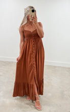 Load image into Gallery viewer, Dream Bigger Camel Smocked Maxi