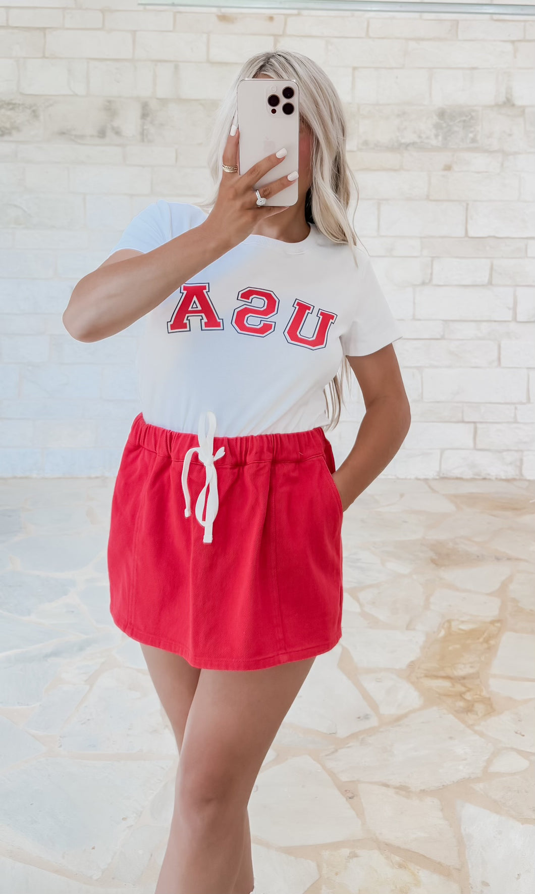 USA Baby Tee (FINAL SALE)