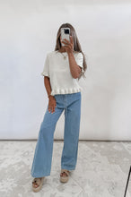 Load image into Gallery viewer, Georgia Relaxed Denim Drawstring Pants