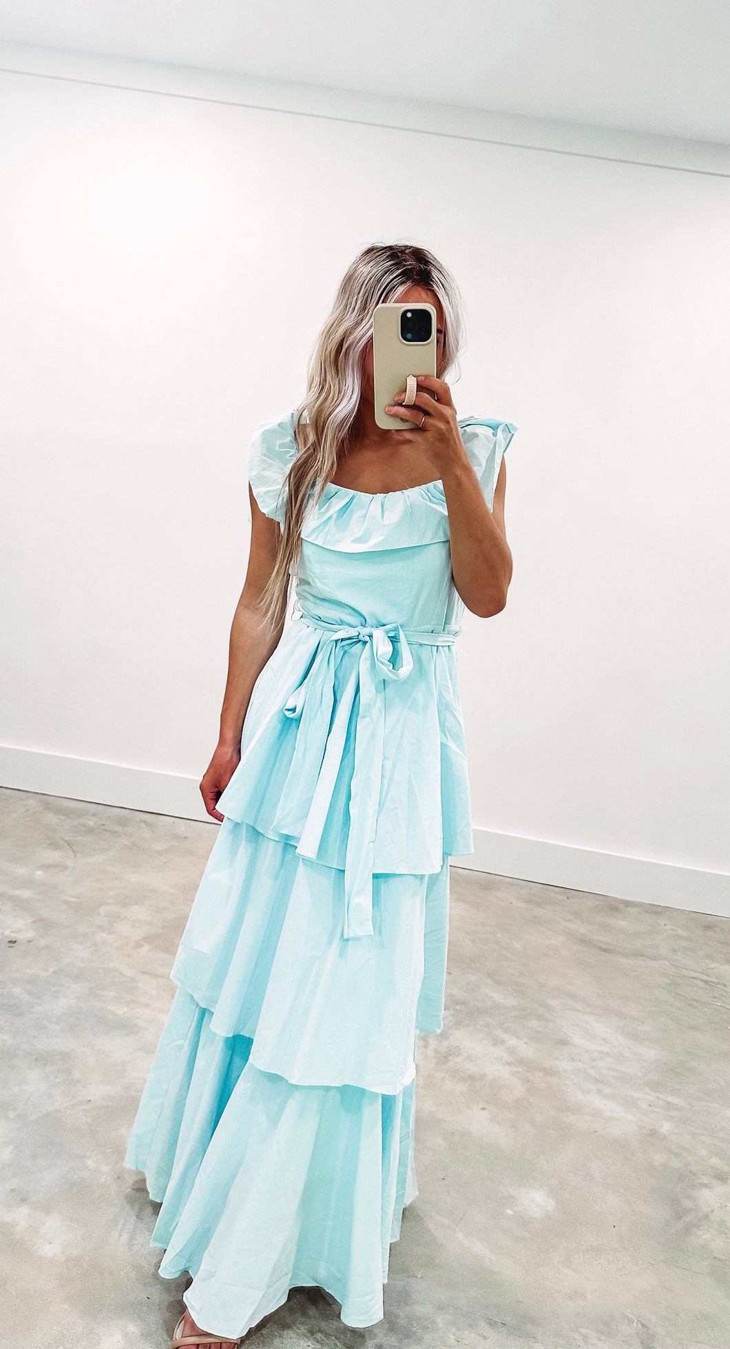 Lily Light Mint Maxi (FINAL SALE)