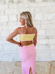 Vacay Outing Cutout Maxi (FINAL SALE)