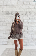 Load image into Gallery viewer, To The Stables Plaid Mini Skirt
