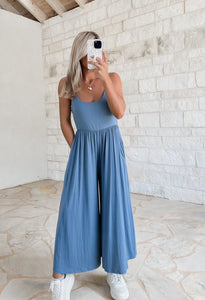 Emory Slate Jumpsuit