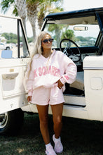 Load image into Gallery viewer, Madi May x Ck Squared V Neck &amp; boxing Short Sweat Set - Light Pink