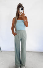 Load image into Gallery viewer, Lounge Around Minimalist Ribbed 2-Piece Tube Top Set