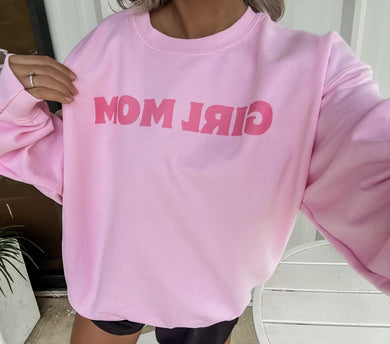 Girl Mom Sweatshirt (gildan tat 1 week)