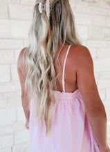 Load image into Gallery viewer, Stripe It Striped Sleeveless Midi - Blush/Pink