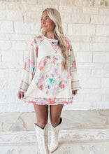 Load image into Gallery viewer, Let It Be Peace Patch Stitch Knit Top