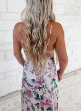 Load image into Gallery viewer, Morning Meadow Spaghetti Strap Ruffle Floral Maxi