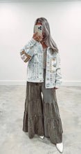 Load image into Gallery viewer, Southern Babe Patch Work Distressed Jacket