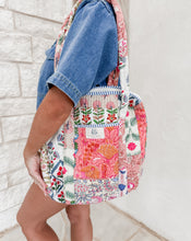 Load image into Gallery viewer, Fancy Grace Quilted Mini Duffle Bag