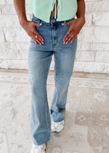 Load image into Gallery viewer, I’ll Be Straightforward Straight Wide Leg Denim Pants