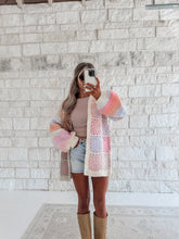Load image into Gallery viewer, Brighten The Mood Handmade Crochet Cardigan