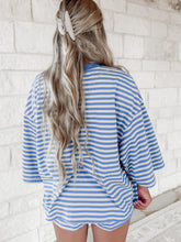 Load image into Gallery viewer, Oakland Striped Boxy Short Set