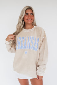 Arkansas Corded Sweatshirt