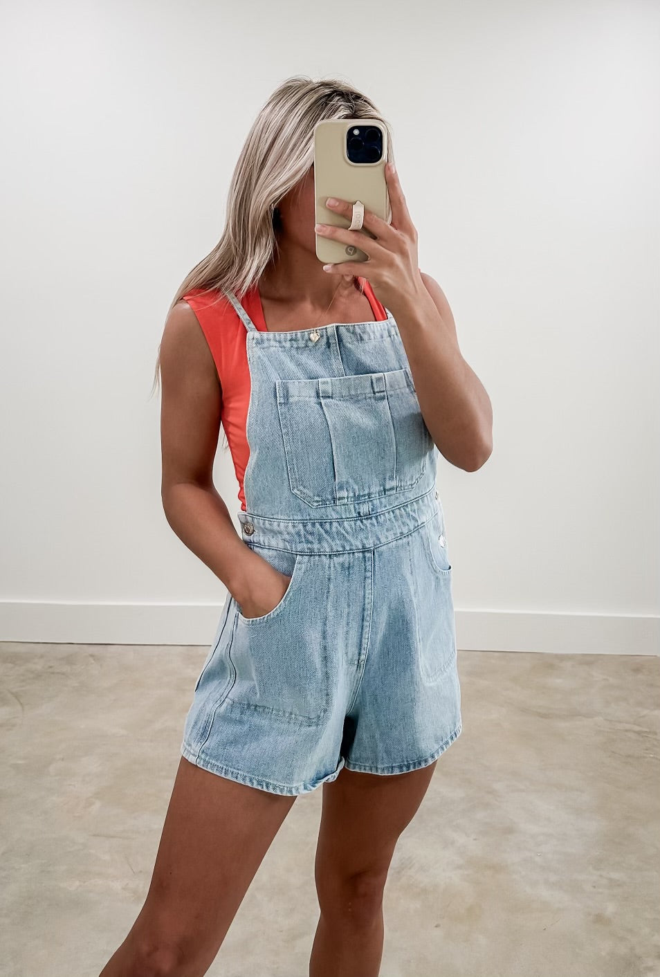 Nash Trip Denim Overalls