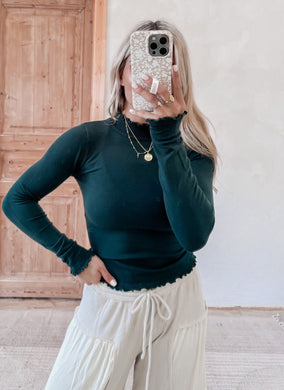 Holiday Hopes Turtleneck Top