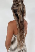 Load image into Gallery viewer, Next Chapter Striped Cotton Jersey Strapless A-Line Maxi Dress