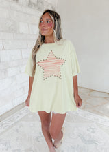 Load image into Gallery viewer, Dawn Star Print Stud Jersey Top