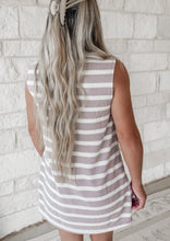 Load image into Gallery viewer, Walks With You Striped Short Set