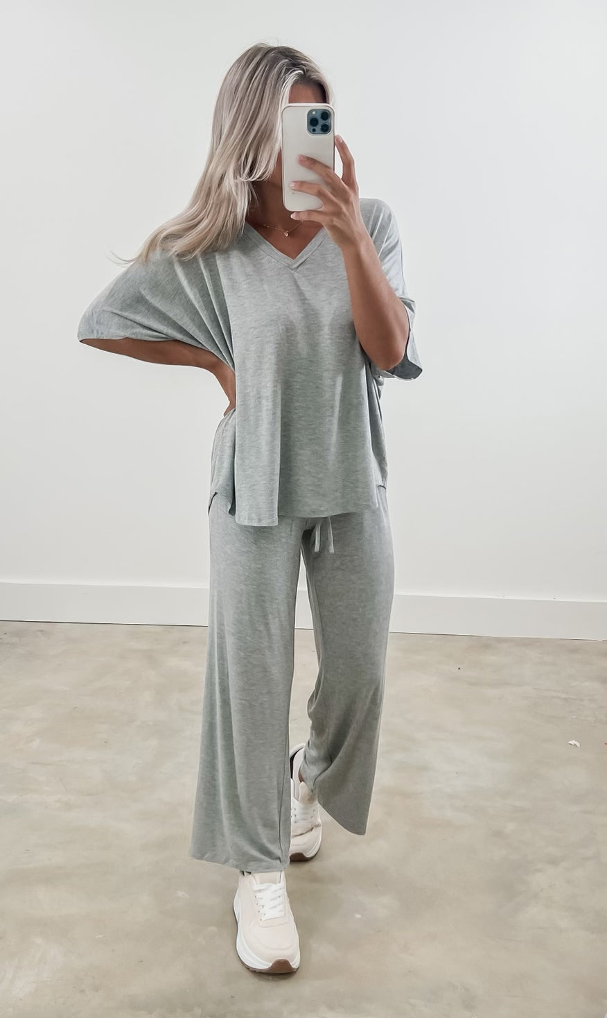 Total Comfort Gray Pant Set