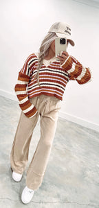 Sarah Striped Sweater