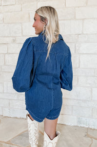 Janie Denim Romper