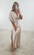 Load image into Gallery viewer, Classy Date Satin Maxi