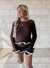 Load image into Gallery viewer, Got My Attention Fuzzy Yarn Sweater Top + Skirt Set