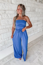 Load image into Gallery viewer, Monroe Striped Tube Top &amp; Wide Leg Pants Set