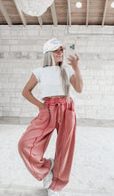 Load image into Gallery viewer, Nova Mineral Wash Stitch Barrel Pants - Sienna