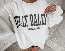 Load image into Gallery viewer, Dilly Dallying Reversible Sport Oversized Sweatshirt