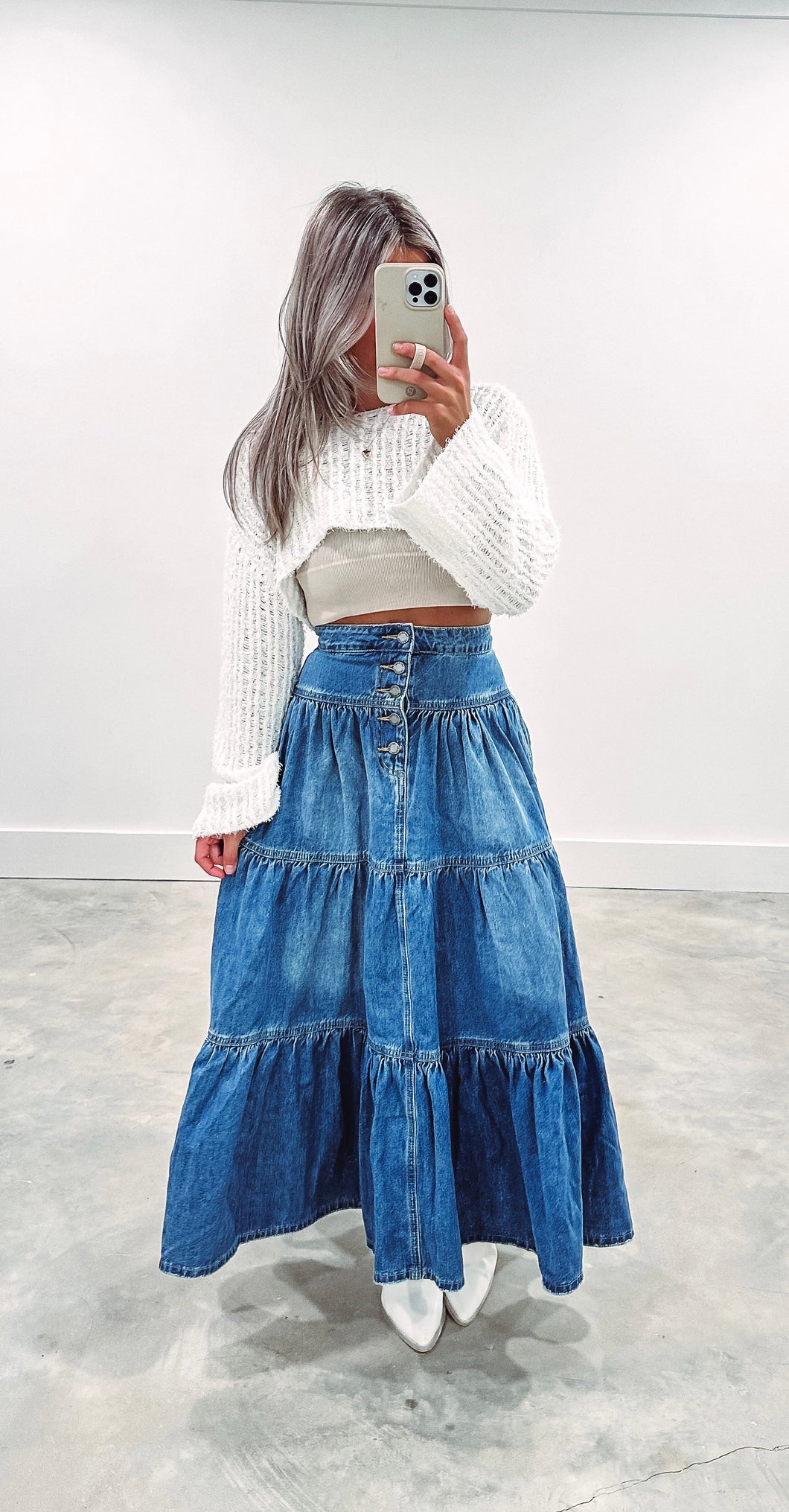 Sofie Denim Skirt