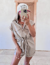 Load image into Gallery viewer, Effortless Selection Leather Romper