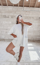 Load image into Gallery viewer, Prepared For Comfort Short Sleeve Relaxed Front Pocket Romper