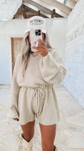 Load image into Gallery viewer, Eden Taupe Sweater Romper