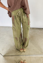 Load image into Gallery viewer, Star Of The Show Casual Patchwork Pants