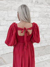Load image into Gallery viewer, Raina Burgundy Maxi
