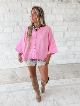 Load image into Gallery viewer, Autumn Club Wide Sleeve Button Front Knit Cardigan