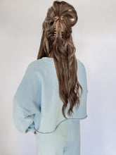 Load image into Gallery viewer, Making Memories Cotton Terry Sweatpants - Light Denim