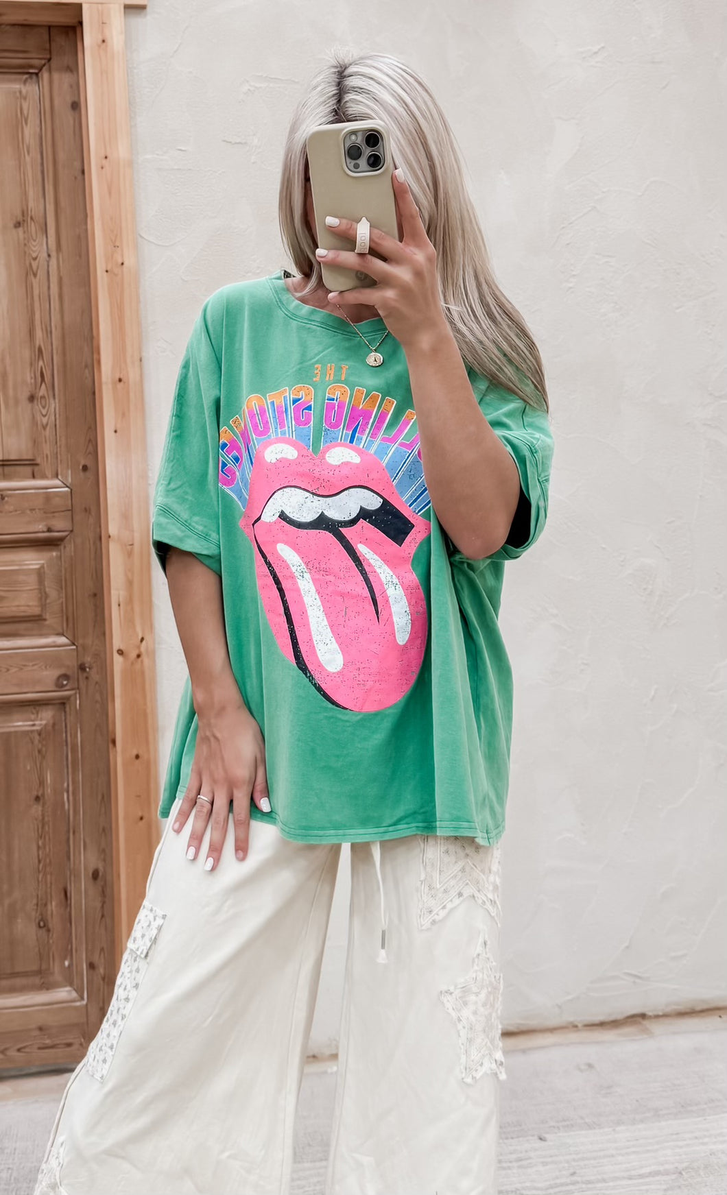 Rolling Stones Oversized Graphic Tee