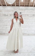 Load image into Gallery viewer, Chasing Sunshine Scalloped Neckline Sleeveless Midi Dress - Yellow