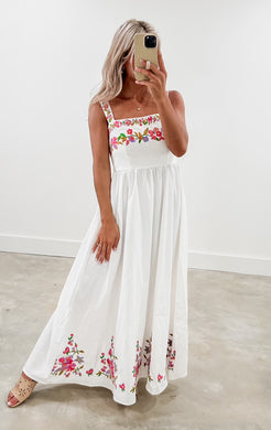 Living Free Embroidered Maxi
