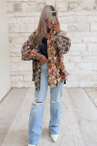 Best Dressed Floral Shacket