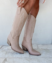Load image into Gallery viewer, Izabella Nude Cowgirl Boots
