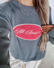 Load image into Gallery viewer, All American Embroidered Sweater